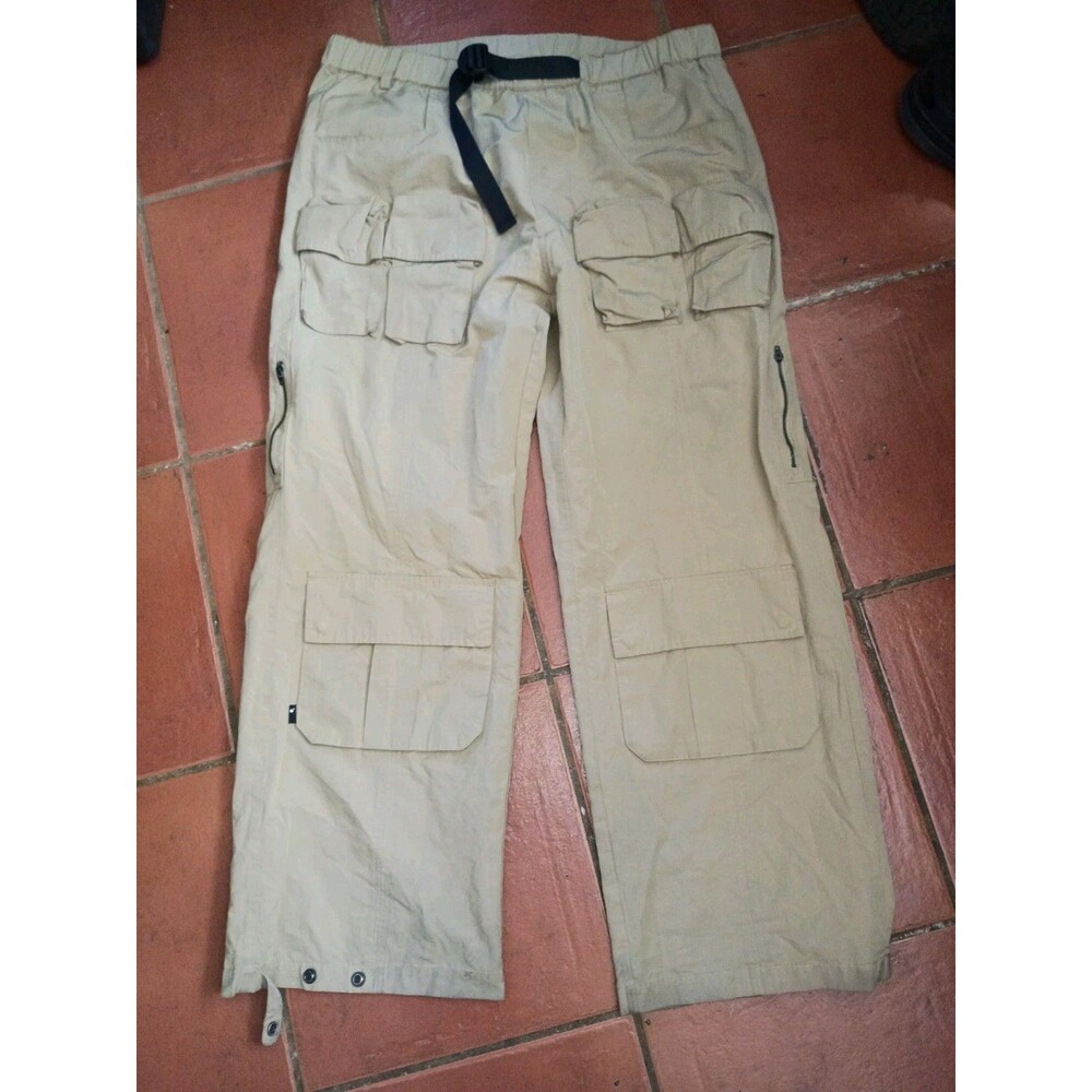 The Hundreds Wide Cargo Pants - Pale Khaki Size XXL See Pics